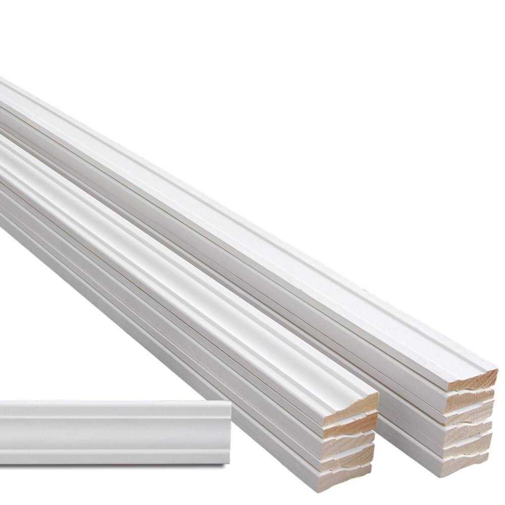 11/16-in x 2-1/4-in x 7-ft Primed Pine Casing - Cheap Fitting