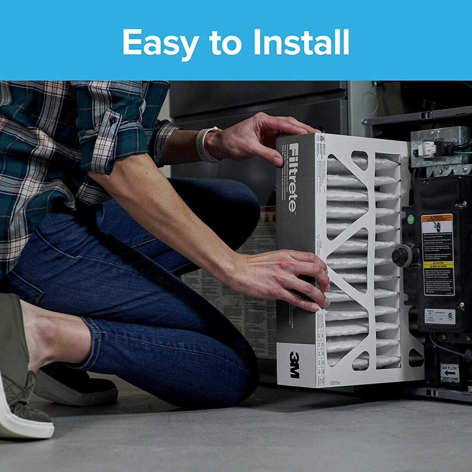 Filtrete Micro Allergen Defense Deep Pleat Filter - Cheap Fitting