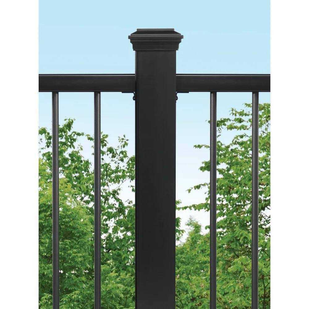 Trex Transcend BK040448APS Railing System Post Sleeve 4x4x48 Charcoal Black - Cheap Fitting