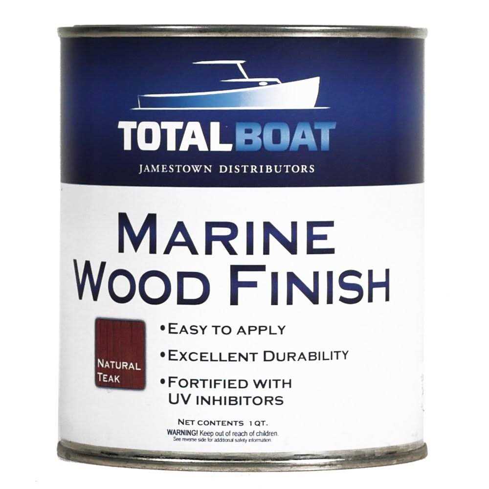 TotalBoat Marine Wood Finish Ideal for Boats Home and Outdoor Teak Furniture - Cheap Fitting