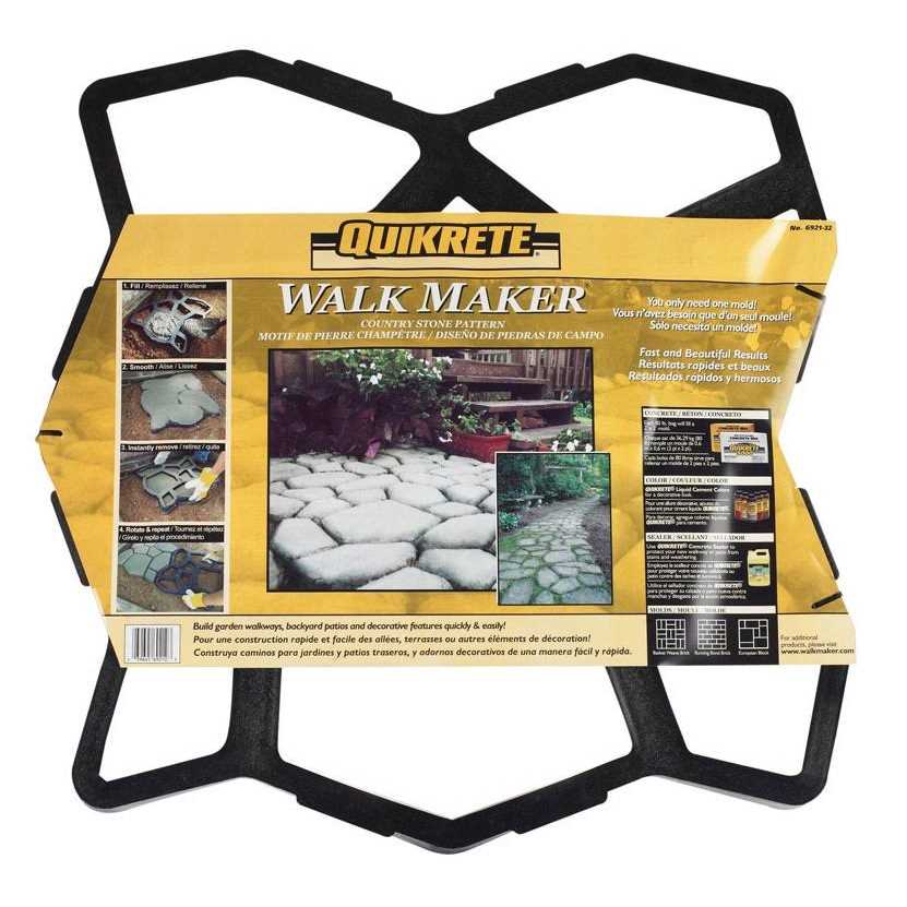 Quikrete Concrete Stone Pattern Form Walk Maker - Cheap Fitting