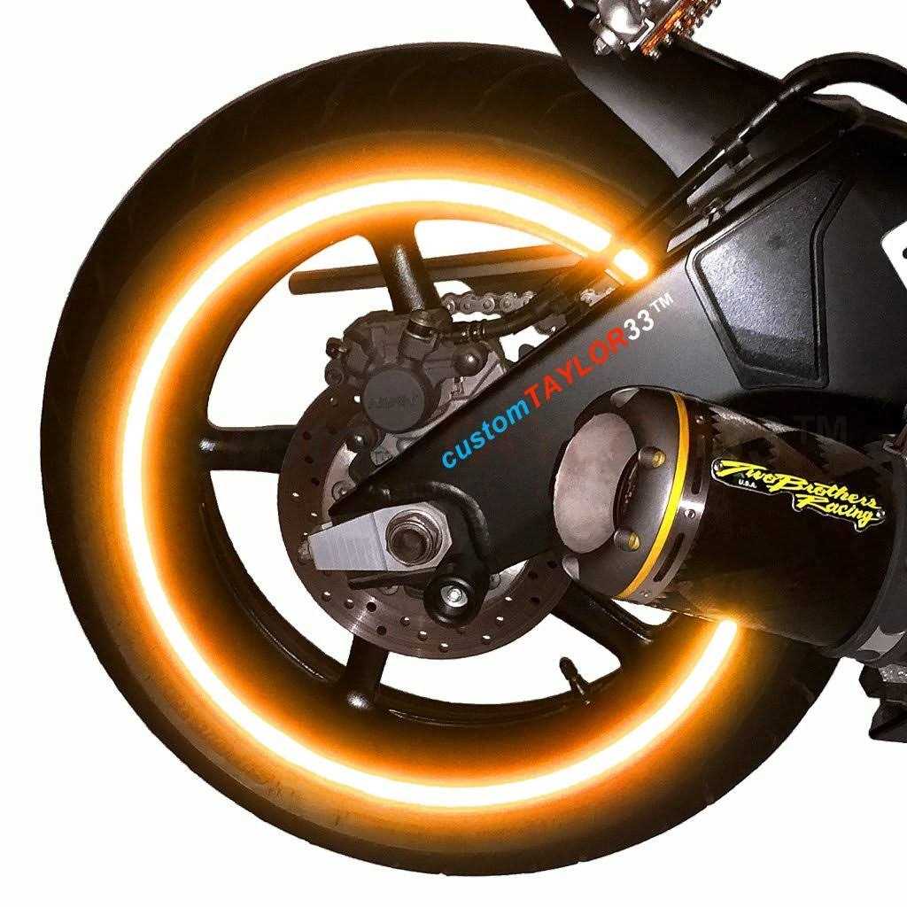 customTAYLOR33 High Intensity Grade Reflective Copyrighted Safety Rim Tapes - Cheap Fitting