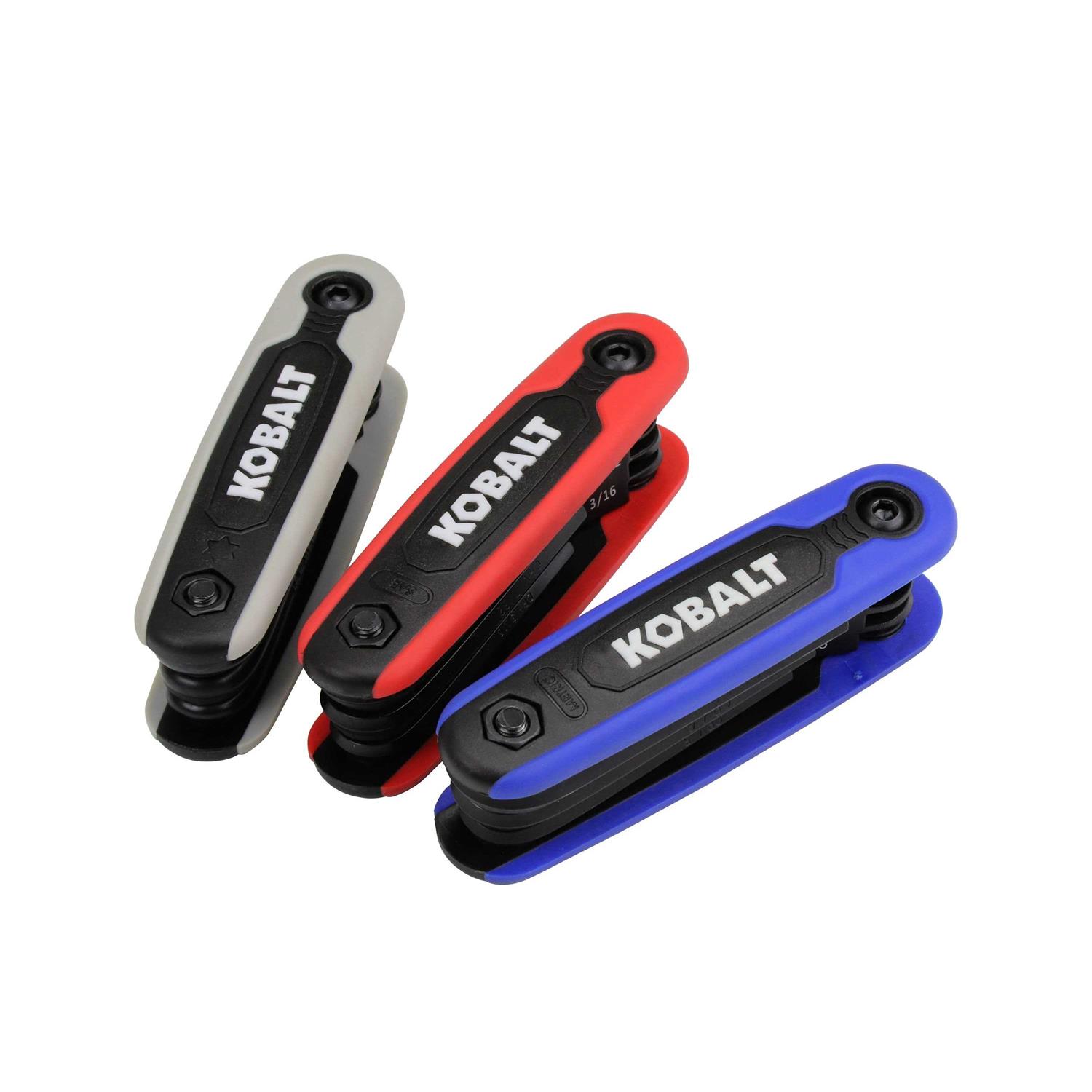 Kobalt 25-Key Folding Hex Key Set Rubber KHK06 - Cheap Fitting