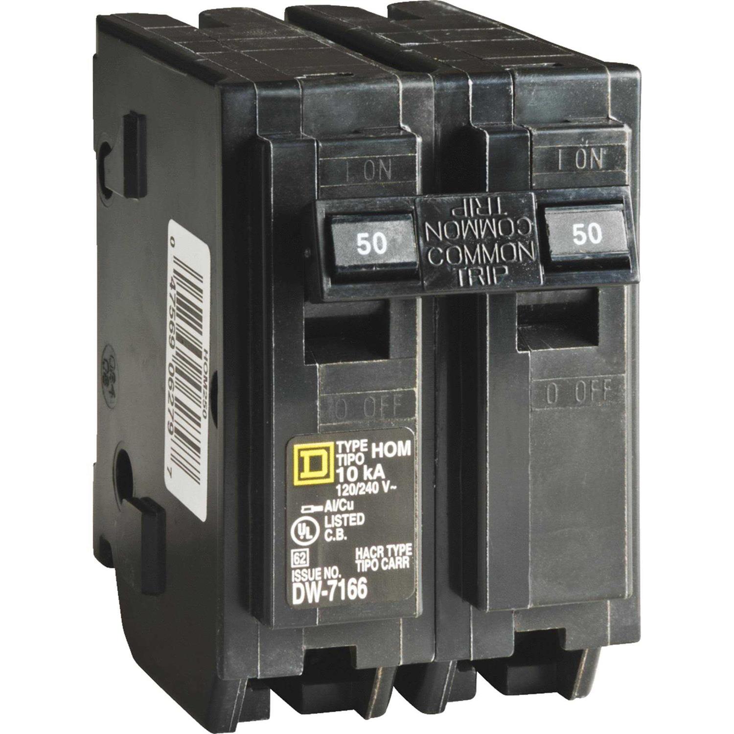 Square D Homeline Circuit Breaker 50 - Cheap Fitting