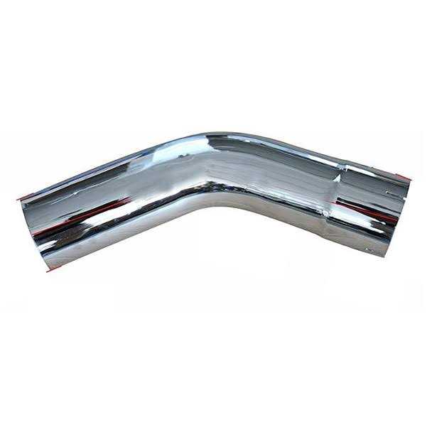 Grand Rock 5 45 Degree Exhaust Elbow 8 x 8 ID-OD Chrome L545-0808C - Cheap Fitting
