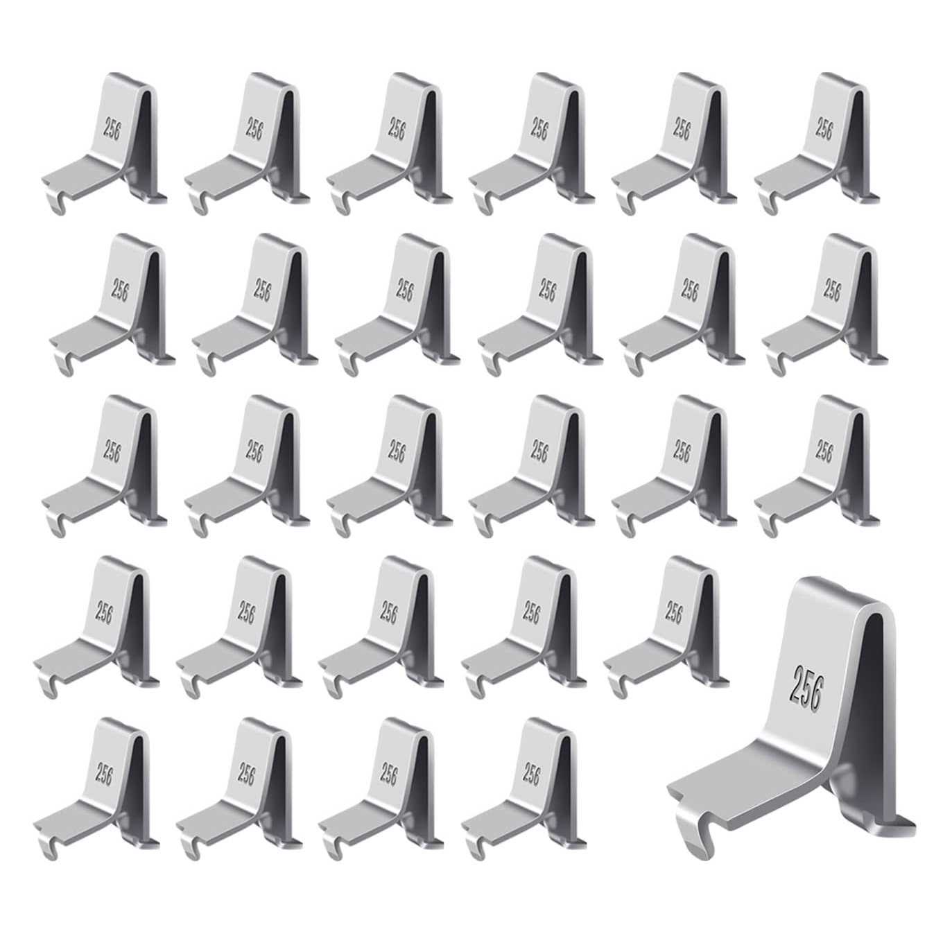 Hosrnovo Shelf Clips Adjustable Supports Clip for 255 Standard Pilaster - Cheap Fitting