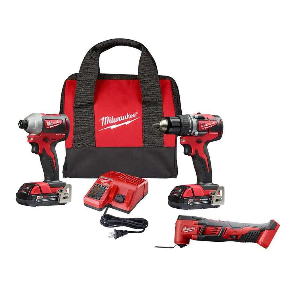 Milwaukee M18 Compact Brushless Drill/Impact Driver Combo Kit - Cheap Fitting