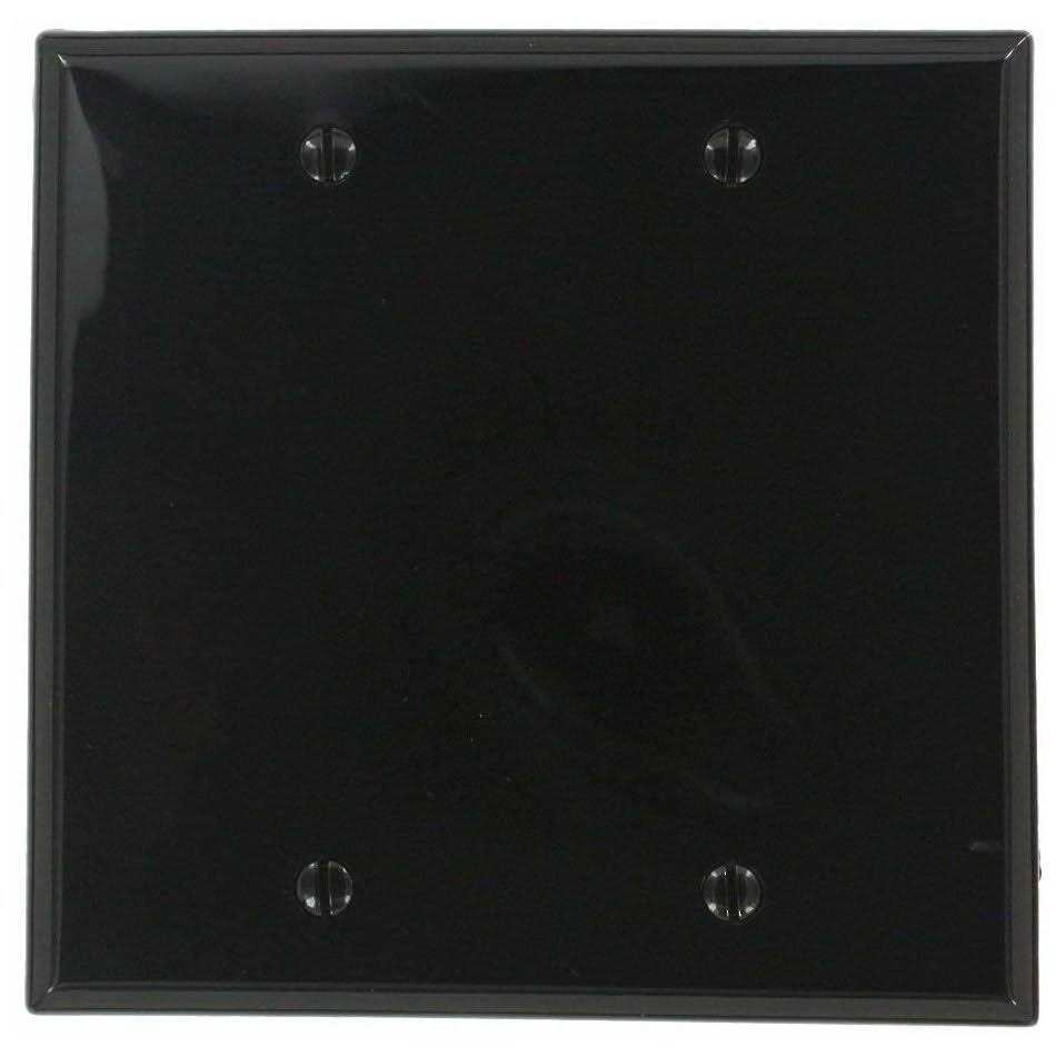 Leviton 2-Gang Blank Wallplate 80725 - Cheap Fitting