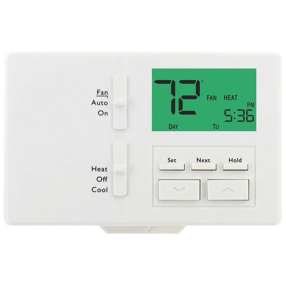 Lux Digital Programmable Thermostat - Cheap Fitting