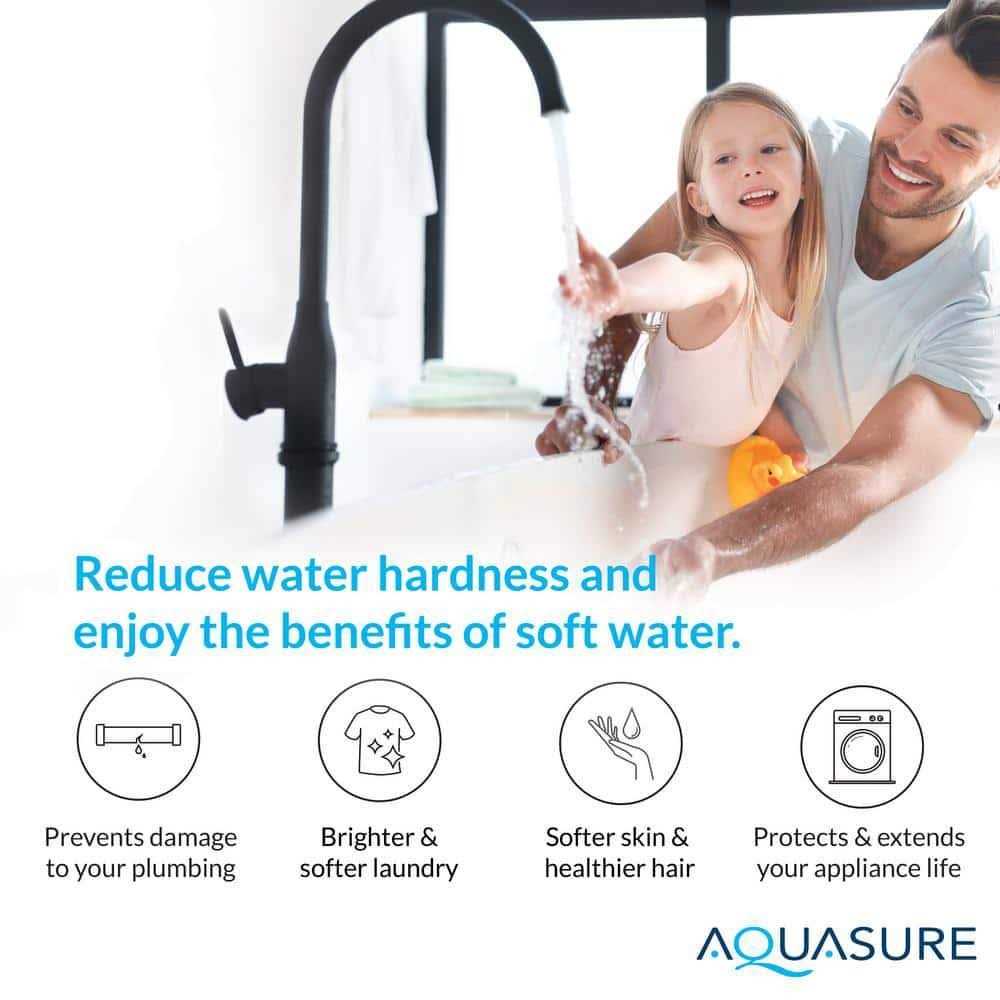 AQUASURE Harmony Lite 32000-Grain Water Softener System - Cheap Fitting