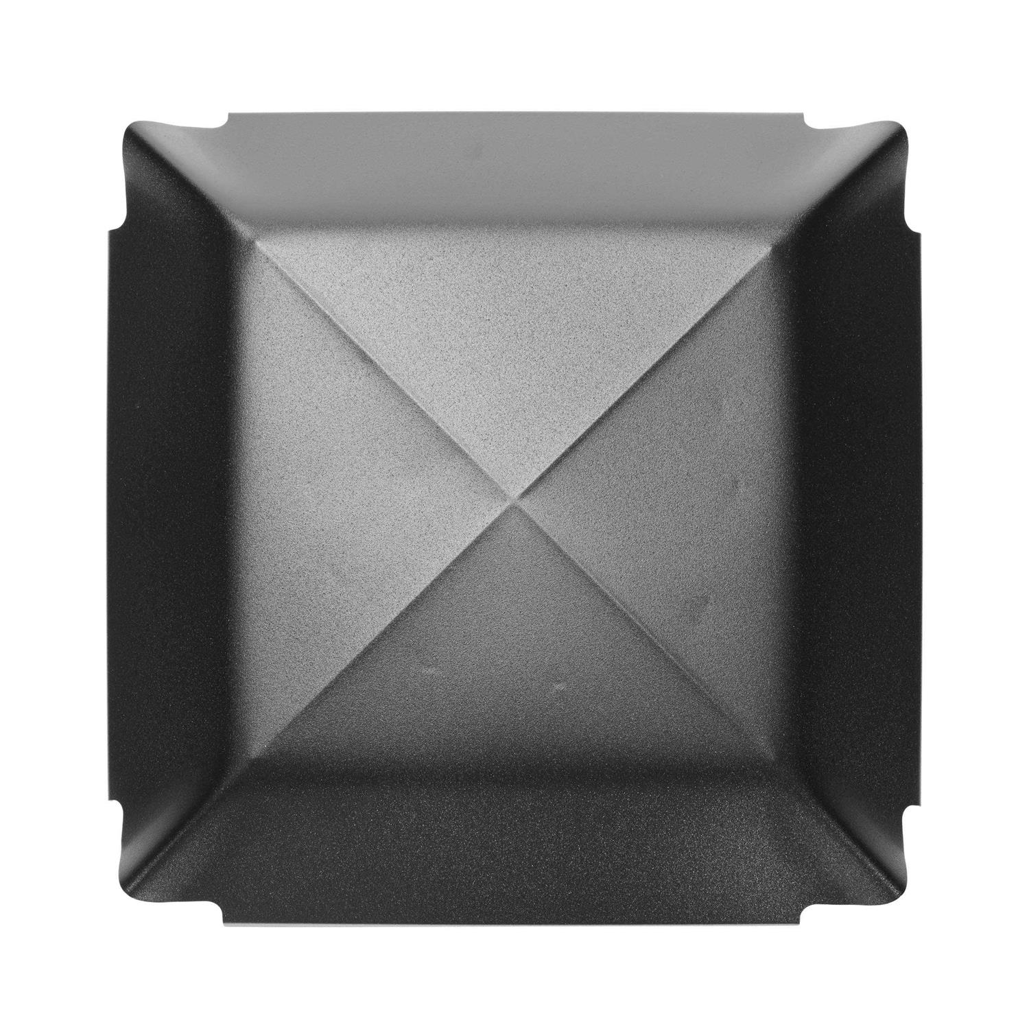 Draft King CBO8 Round Black Bolt on Galvanized Steel Single Flue Chimney Cap - Cheap Fitting