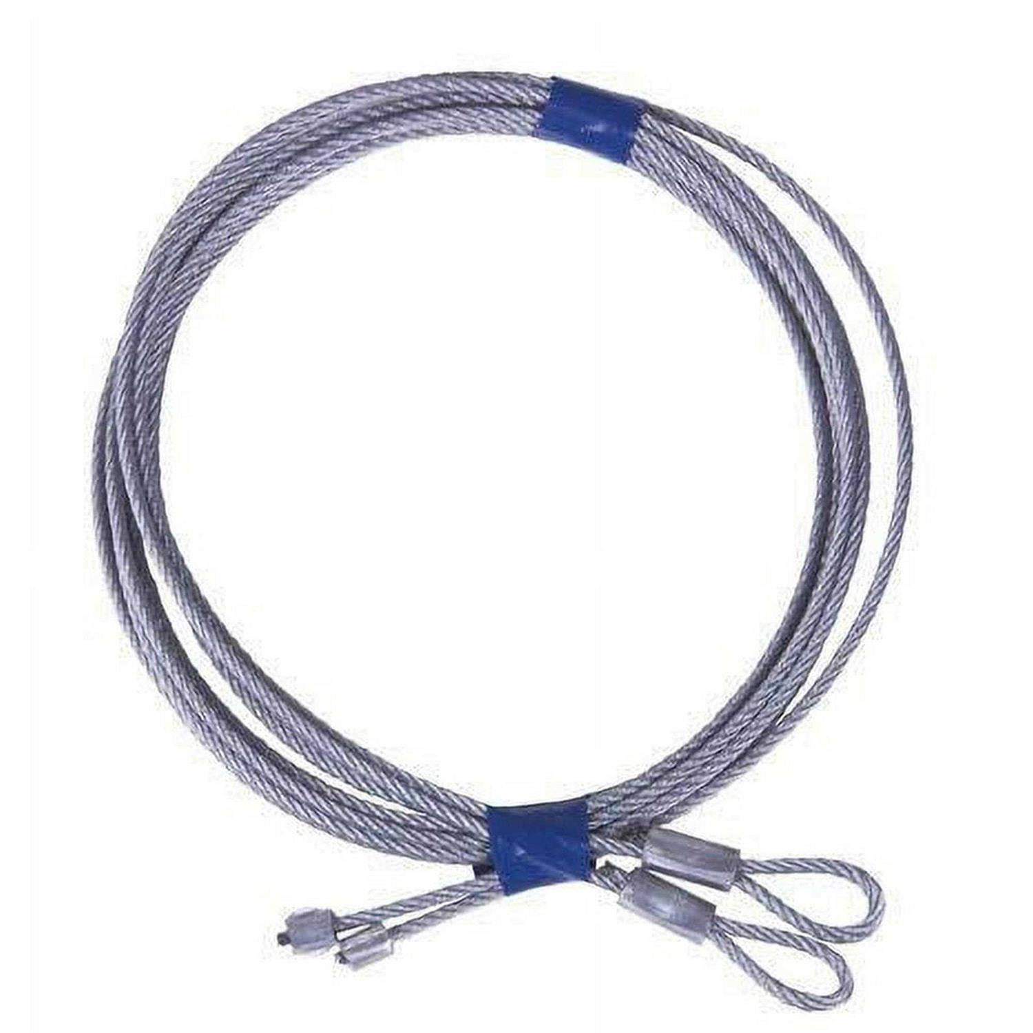 Pair of 7′ Garage Door Cable For Torsion Springs - Cheap Fitting