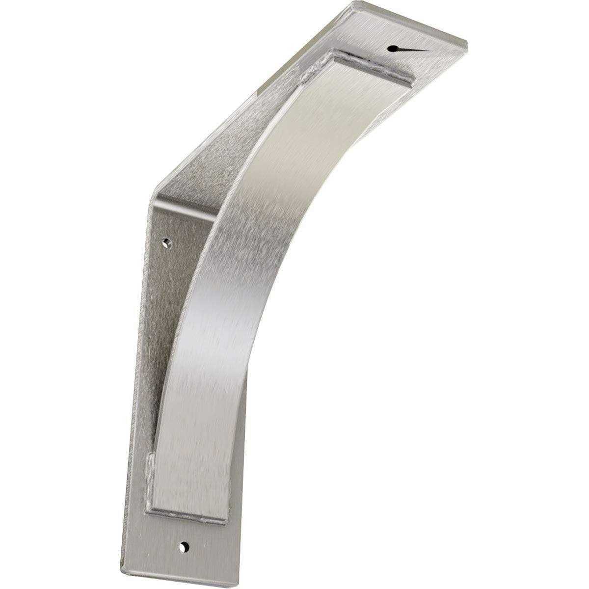 Ekena Millwork 3 inchw x inchd x inchh Morris Steel BRACKET - Cheap Fitting