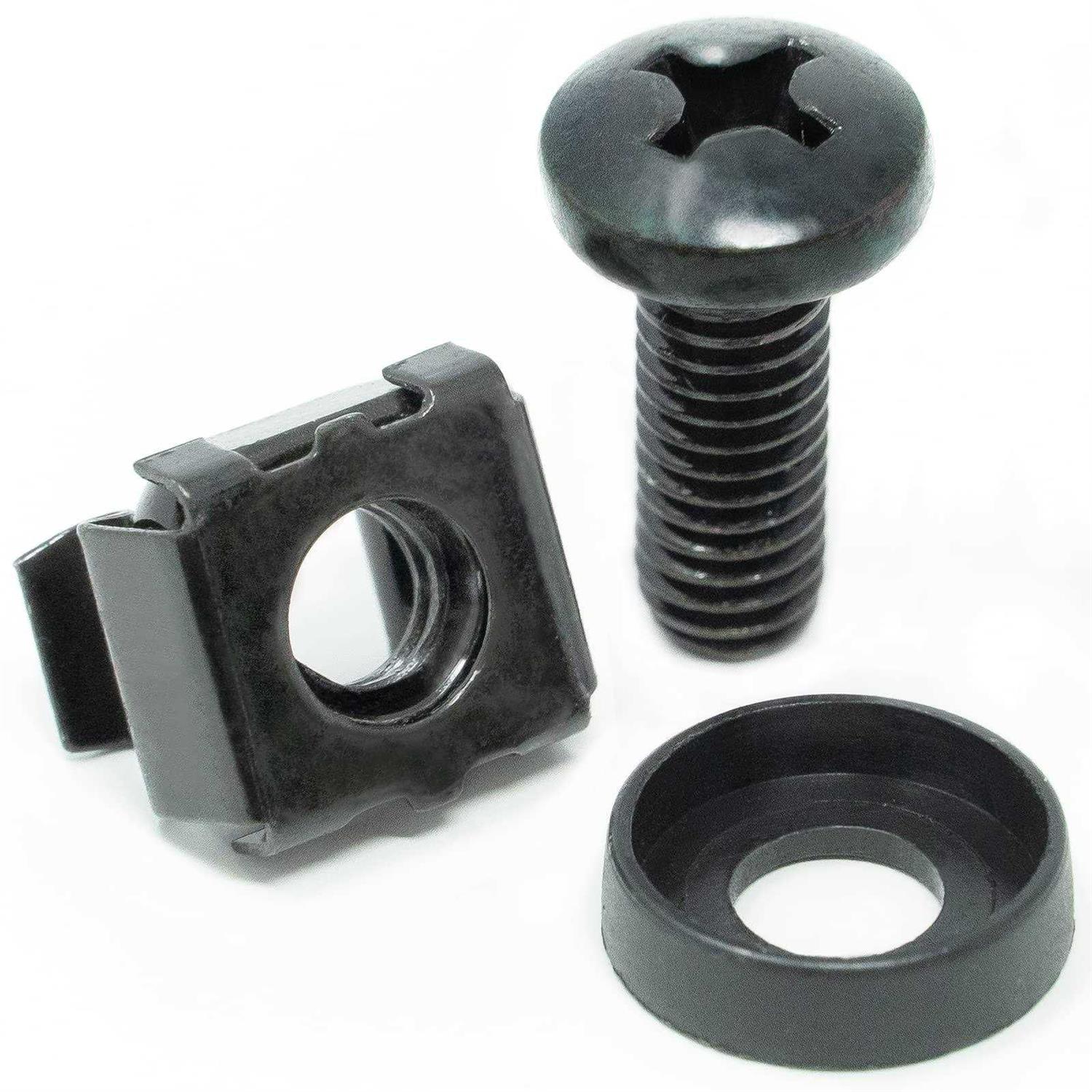 M6 Rack Screws, Cage Nuts and Nylon Washers Rack Mount Screws for Server Console Mounting - Cheap Fitting