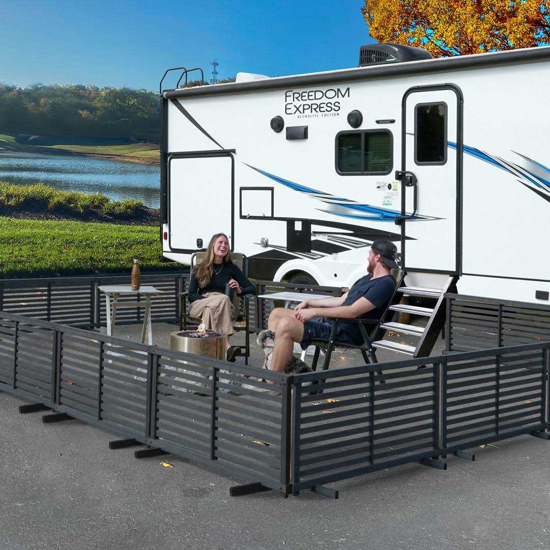 1.9 ft H x 3.6 ft W WoodTek Vinyl Charcoal Color Slatted Portable Puppy Fence Kit Zippity Outdoor Products - Cheap Fitting