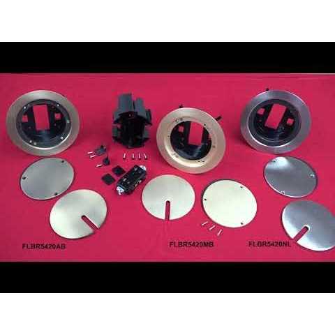 Arlington FLBR5420AB Floor Box Kith W/ Recessed Wiring Device - Cheap Fitting