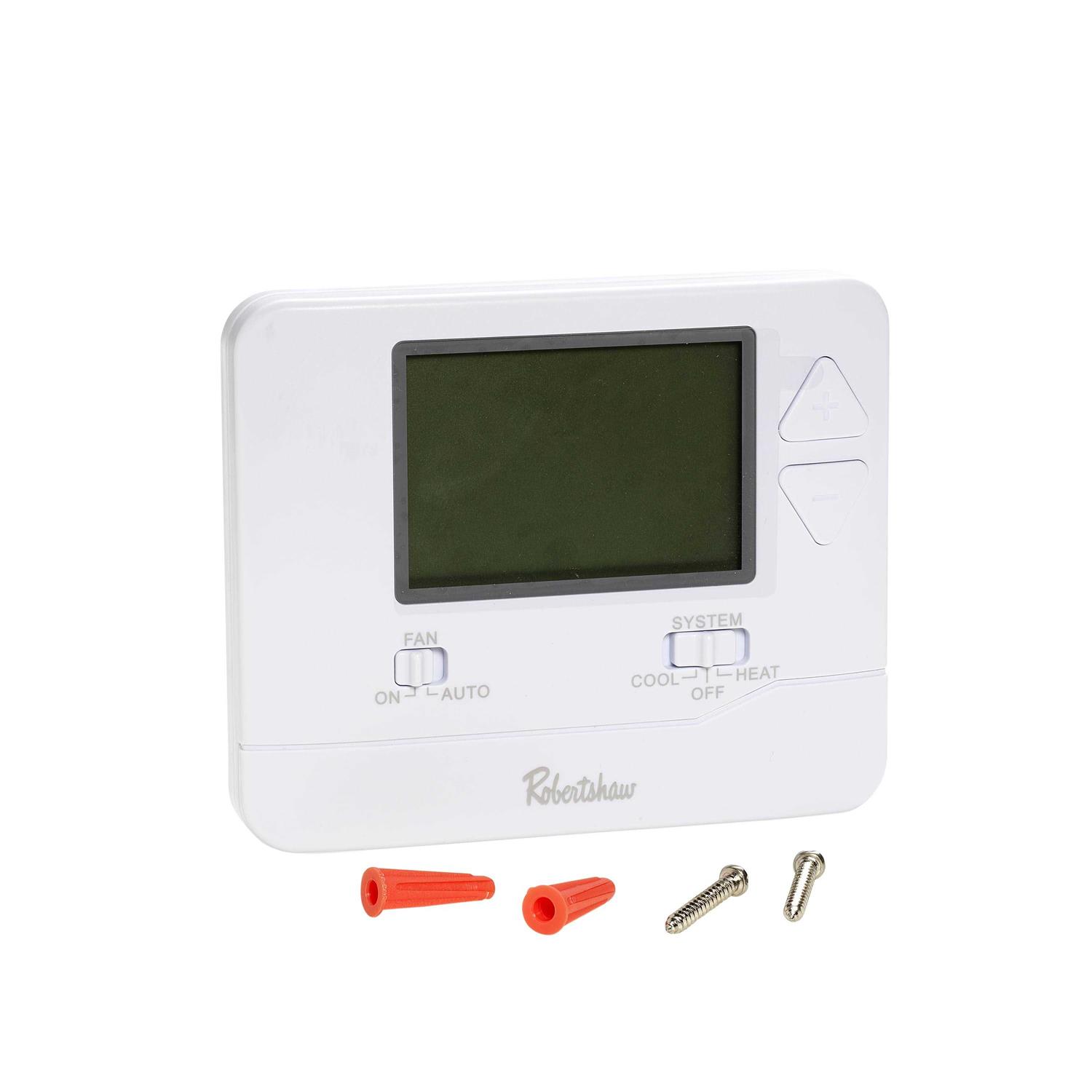 Robertshaw RS8110 Digital Non-Programmable Wall Thermostat - Cheap Fitting
