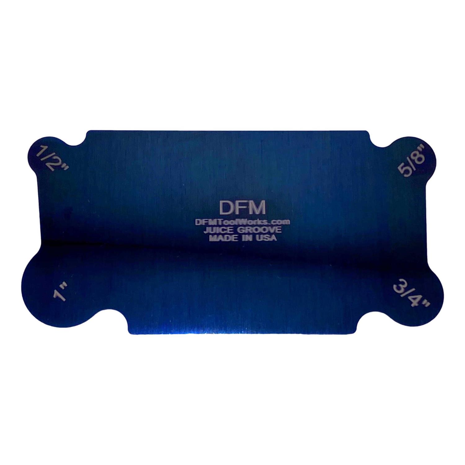 DFM Tool Works DFM Blue Curved Cabinet Scraper Cards MADE IN USA - Cheap Fitting