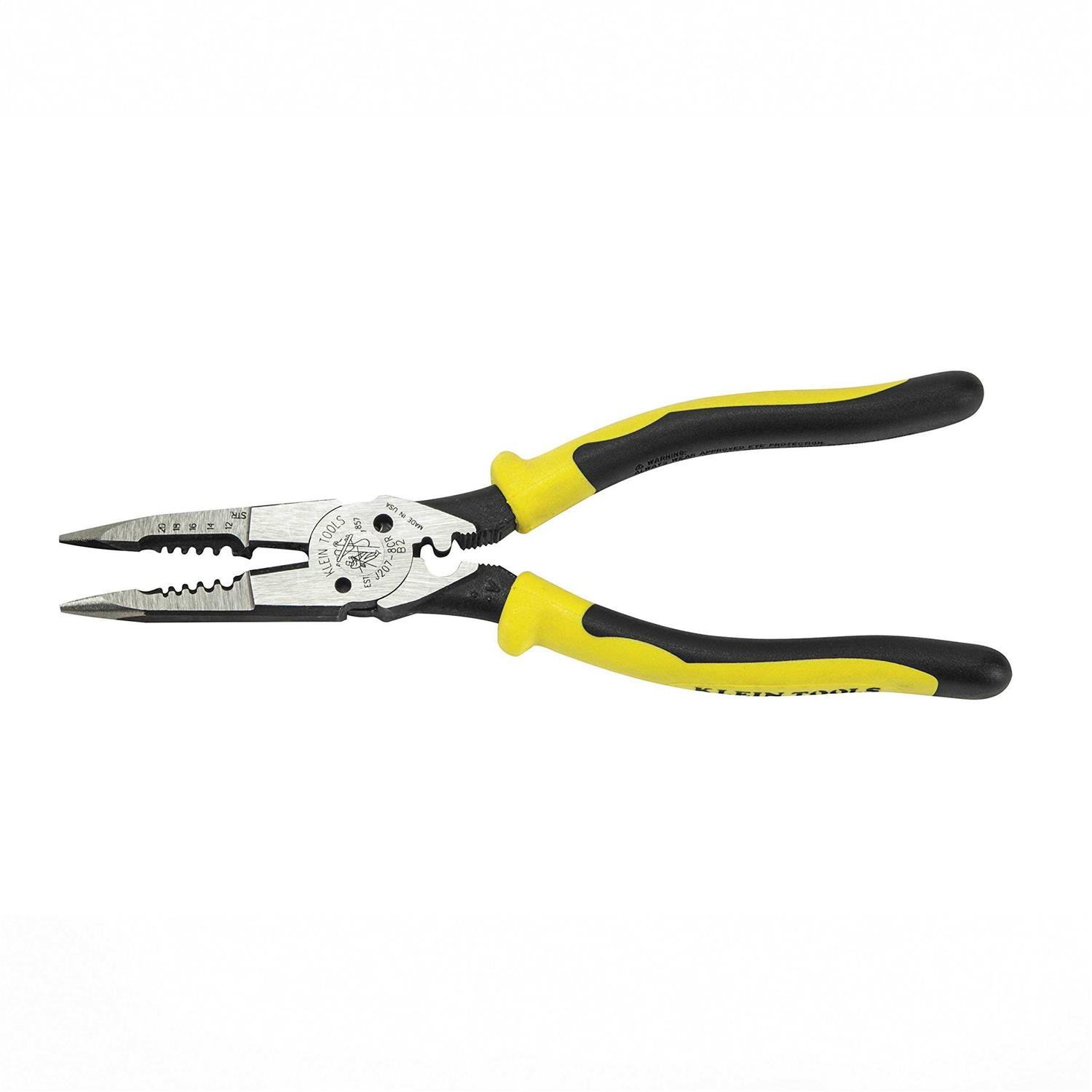Klein Tools All Purpose Pliers with Crimper J207-8CR - Cheap Fitting