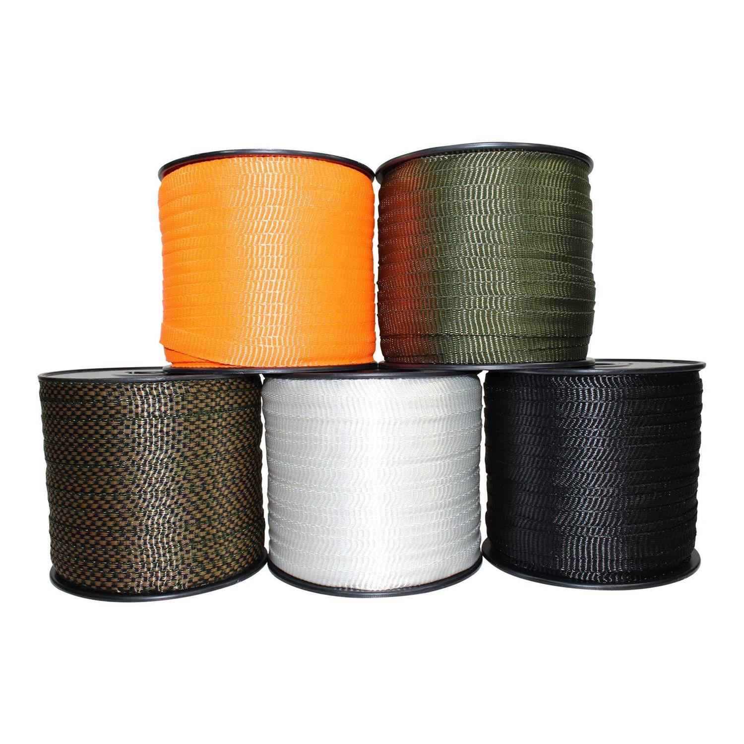 Sgt Knots Polyester Webbing Flat Rope Durable Polyester Pull Tape Strap - Cheap Fitting