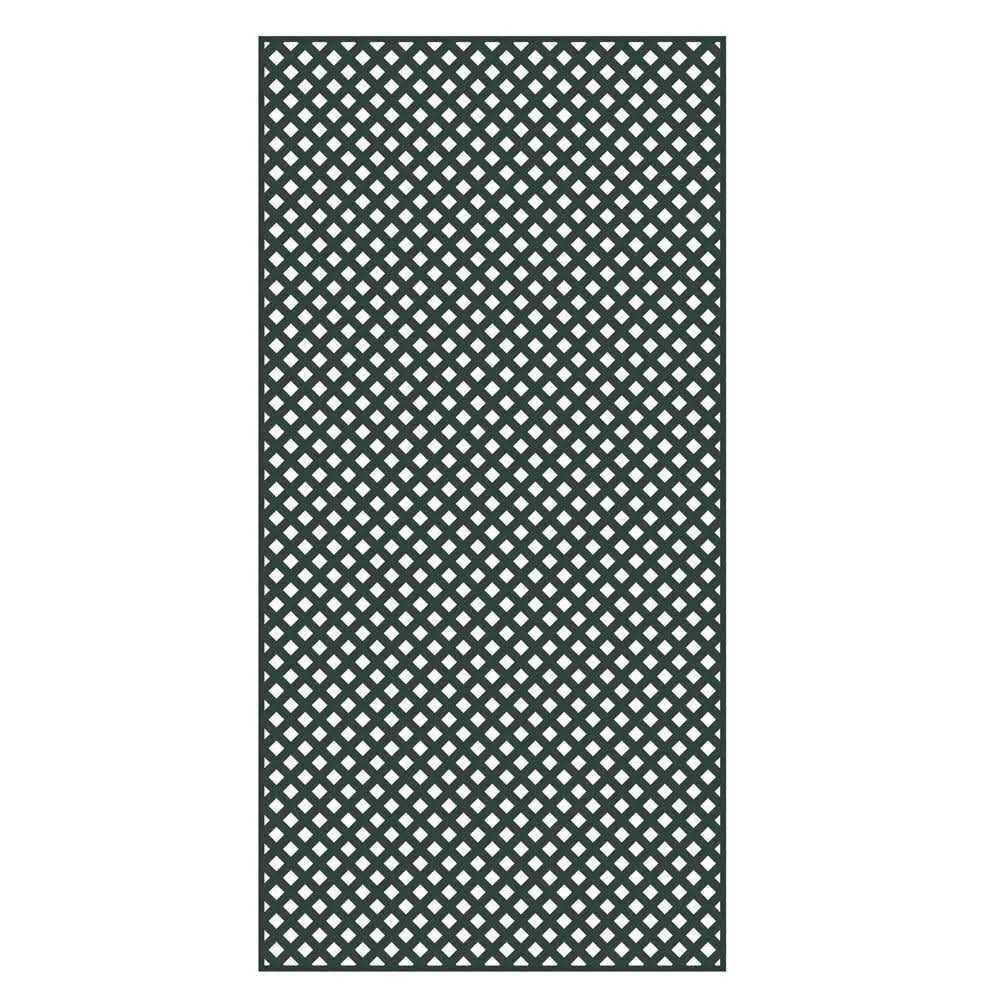 Barrette Outdoor Living 4 ft. x 8 ft Privacy Diamond Vinyl Lattice - Cheap Fitting