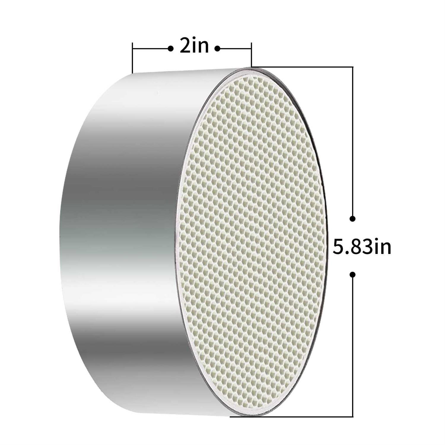 Ytpoools Hearth Wood Stove Catalytic Combustor 5.83 x 2 & 6 x 2 Round Ceramic Catalytic Combustor Replacement for Englander & Dovre & Dutchwest - Cheap Fitting