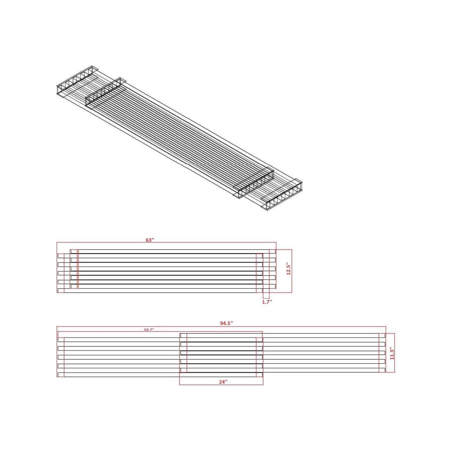 WORHAN Heavy Duty Aluminum Extension Plank - Cheap Fitting