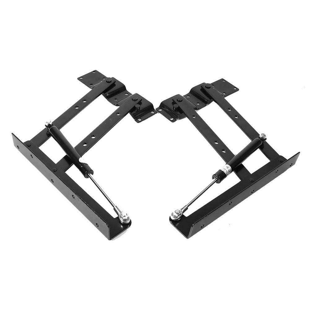 Table Lifting Frame 2 Pcs Heavy Duty Metal Lift up Top Hinge Spring Stand Rack Sturdy Folding Shelf Brackets Mechanism Hardware Furniture Fitting - Cheap Fitting