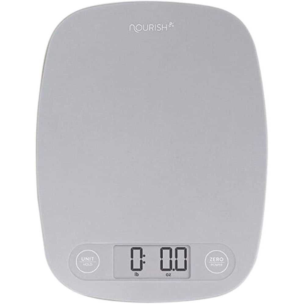 Greater Goods Gray Food Scale Digital Display Shows Weight In Grams - Cheap Fitting