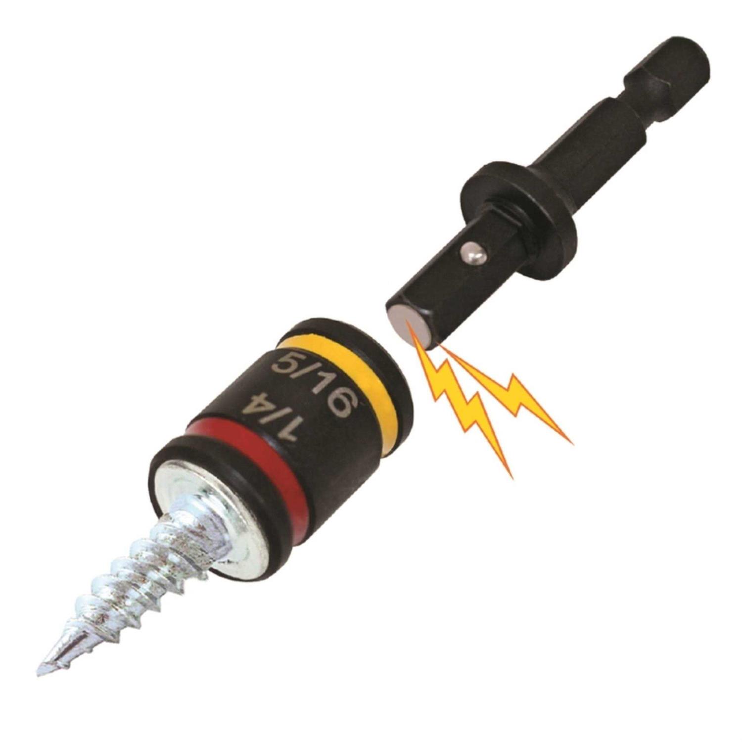 Malco C-RHEX 1/4 and 5/16 in. Reversible Magnetic Hex Nut Driver 2 in. L IMSHC - Cheap Fitting