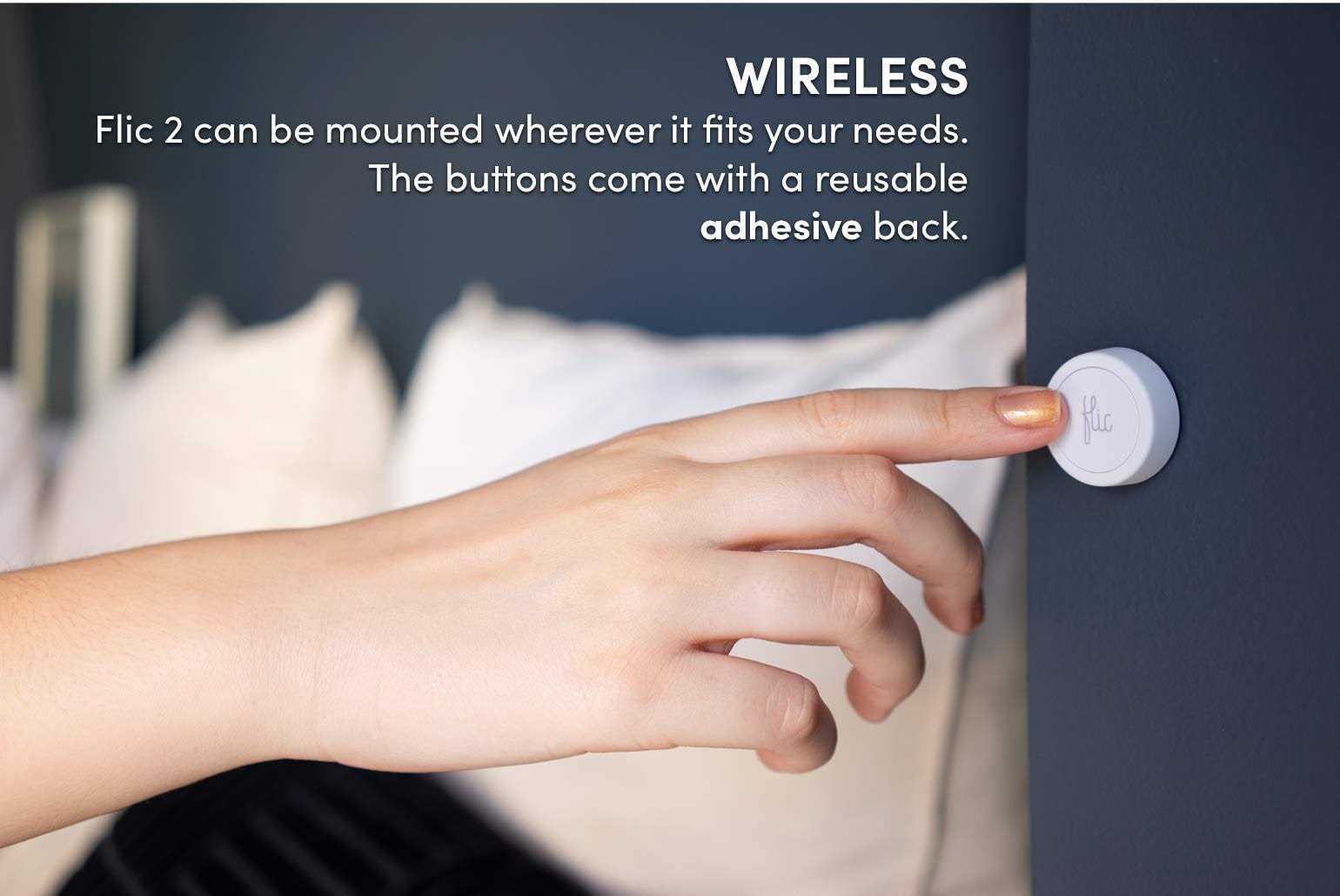 Flic button l Three Pack l White - Cheap Fitting