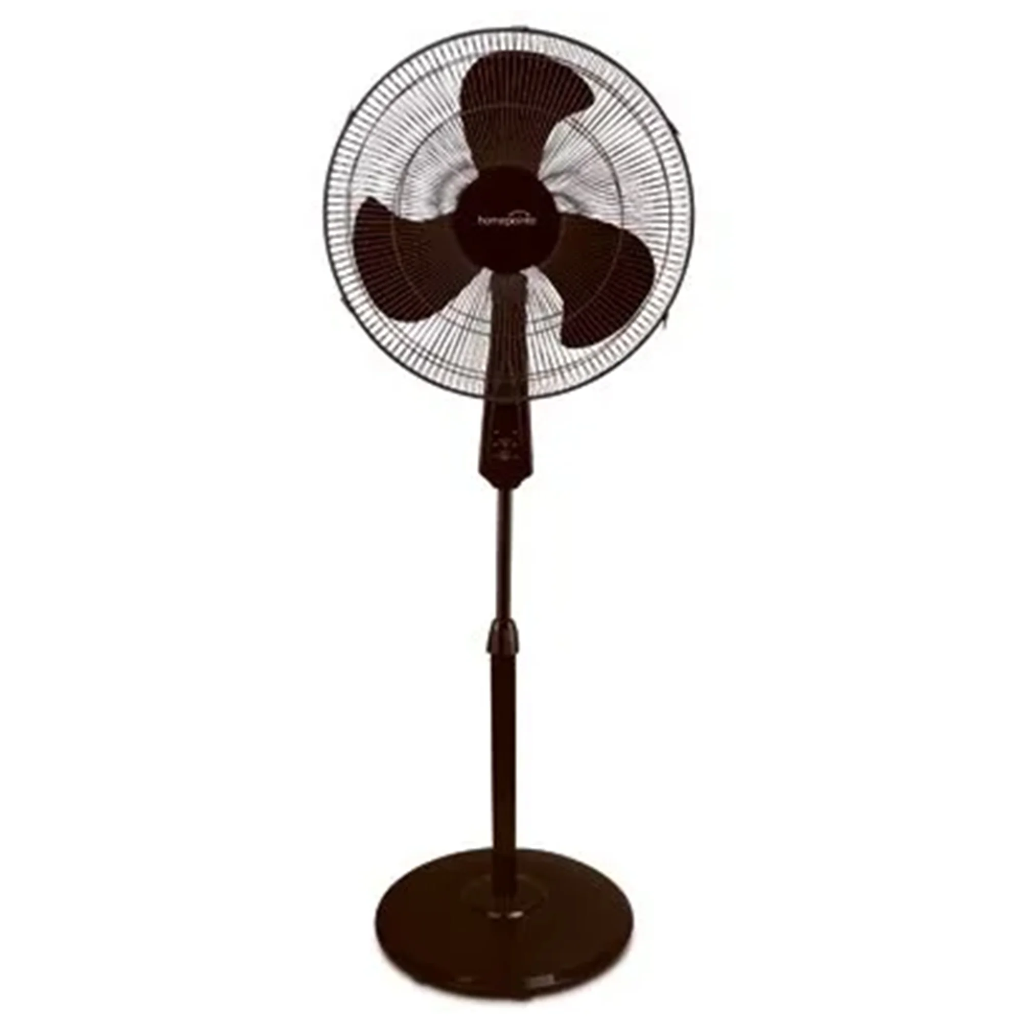 HomePointe 16-Inch 3 Speed Tilt Head Oscillating Pedestal Stand Fan, Black - Cheap Fitting
