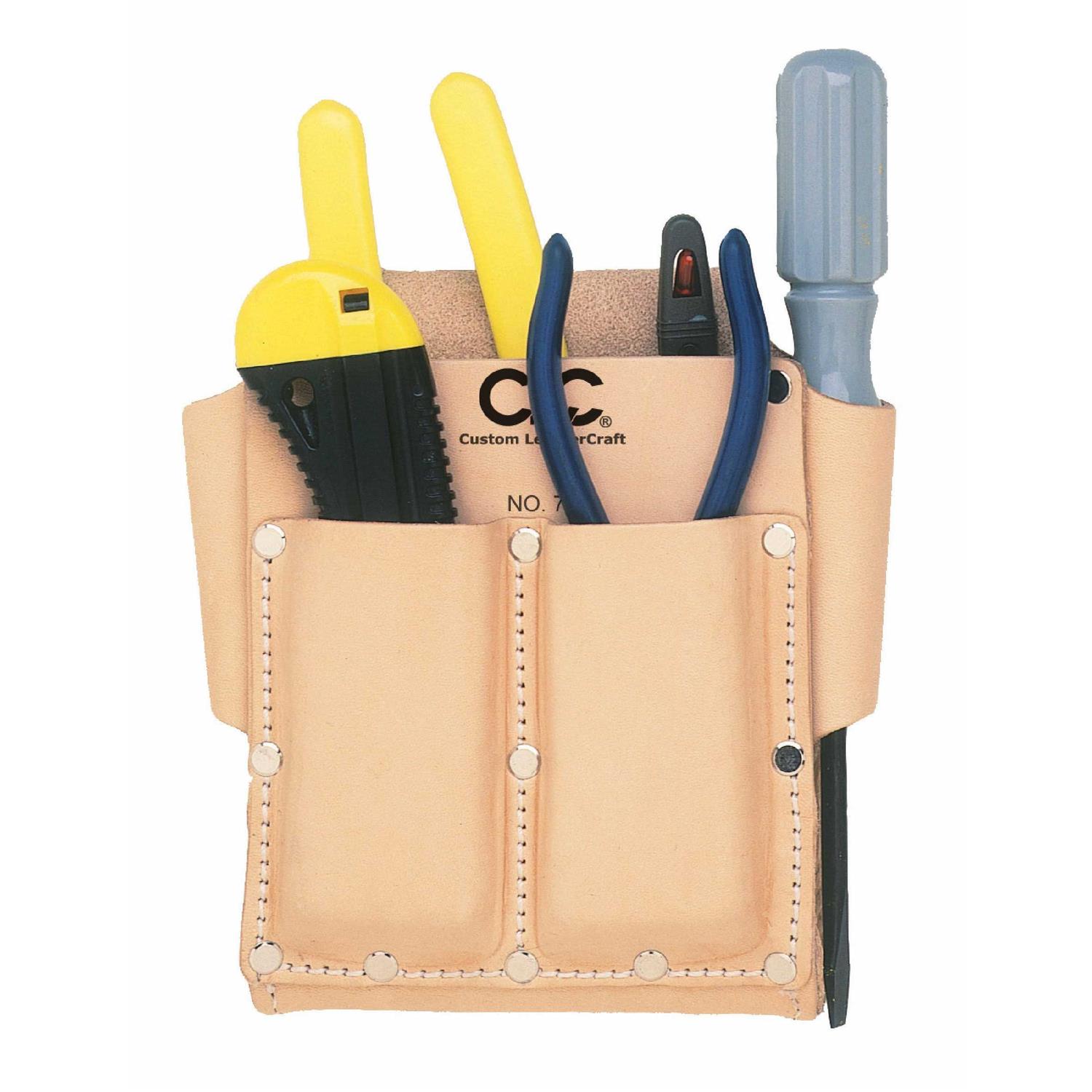 CLC 700 5 Pocket Leather Tool Pouch - Cheap Fitting