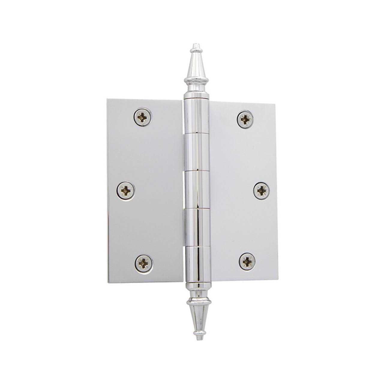 Nostalgic Warehouse 3.5 Steeple Tip Residential Hinge Square Corners - Cheap Fitting