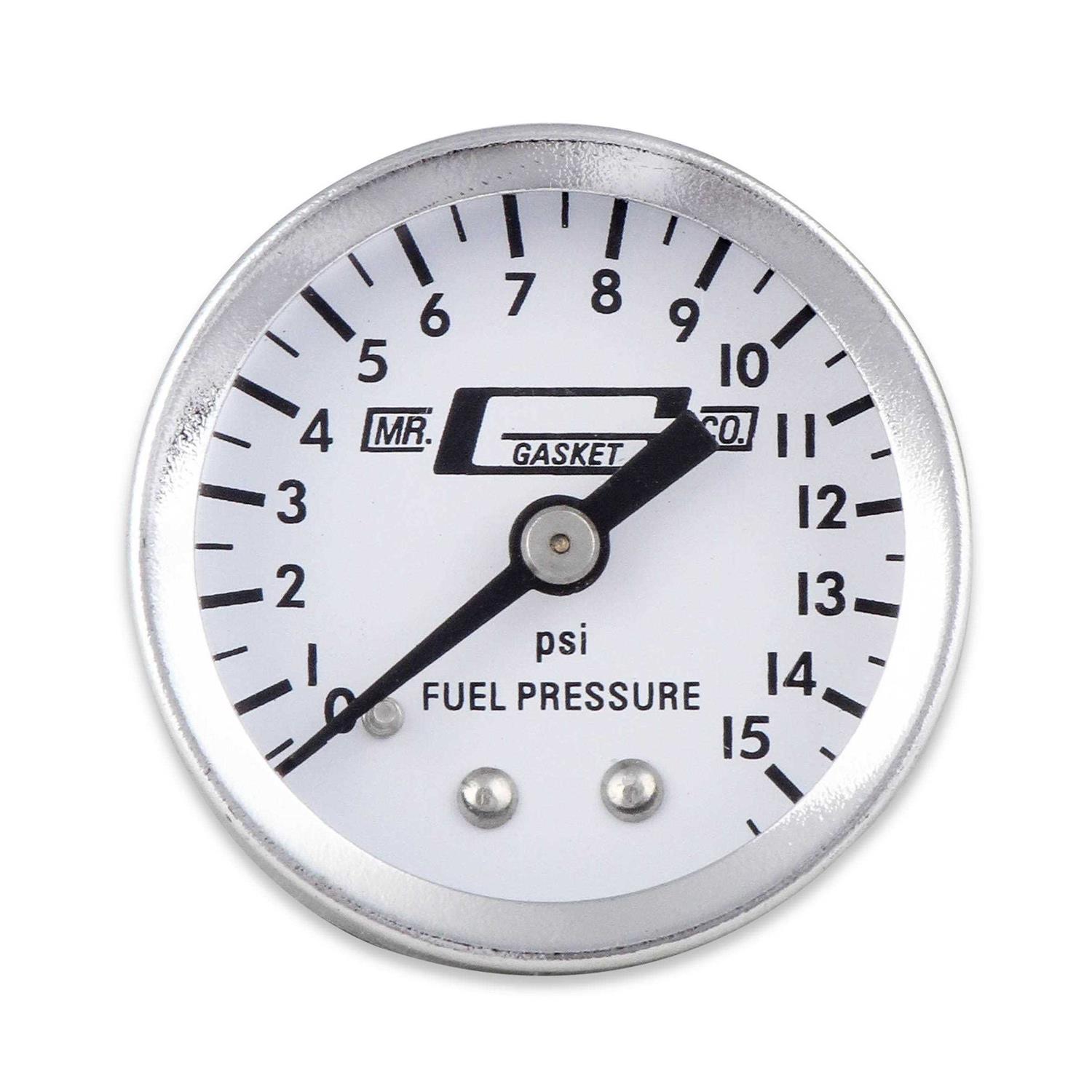 Mr Gasket 1561 Fuel Pressure Gauge - Cheap Fitting