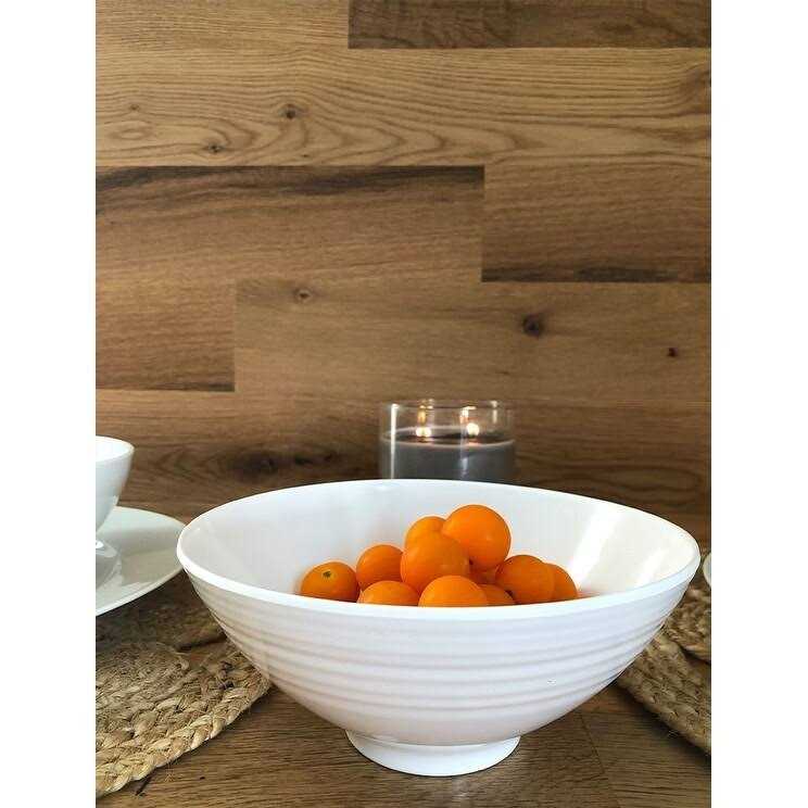 Timberchic Oak Wooden Wall Planks Peel and Stick Application - Cheap Fitting