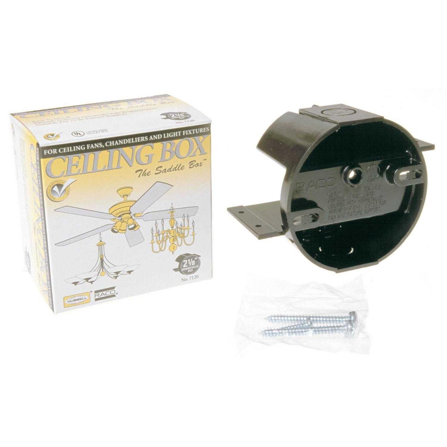 Raco 7120 4 Round Ceiling Fan Box - Cheap Fitting