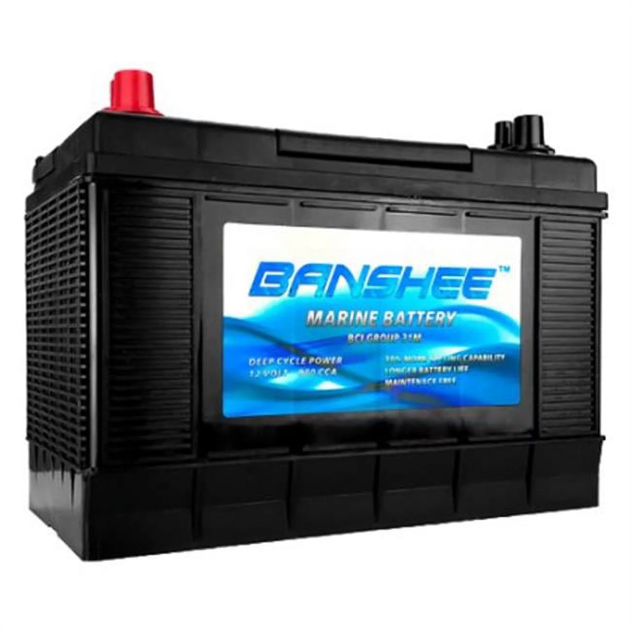 Banshee 31M-Banshee-2 SC31DM 8052-161 D31M Bluetop Starting & Deep Cycle Battery - Cheap Fitting