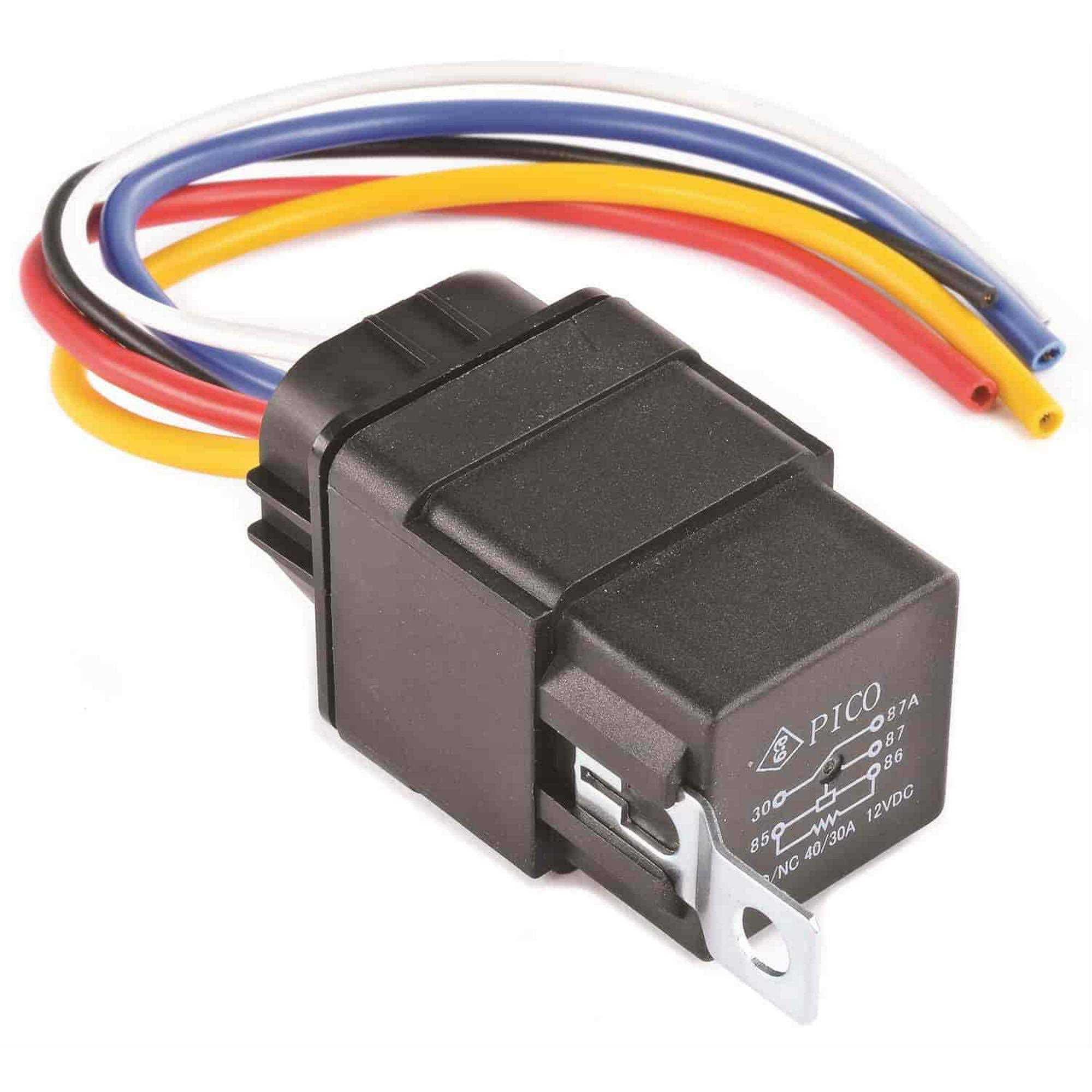 Jegs 10556 Waterproof Relay & Pigtail 30 Amp - Cheap Fitting