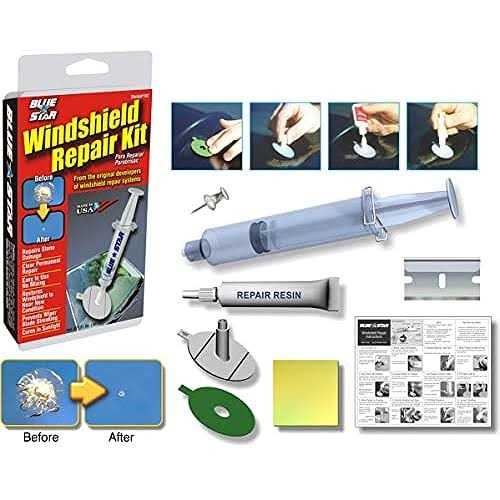 Blue-Star Windshield Repair Kit - Cheap Fitting