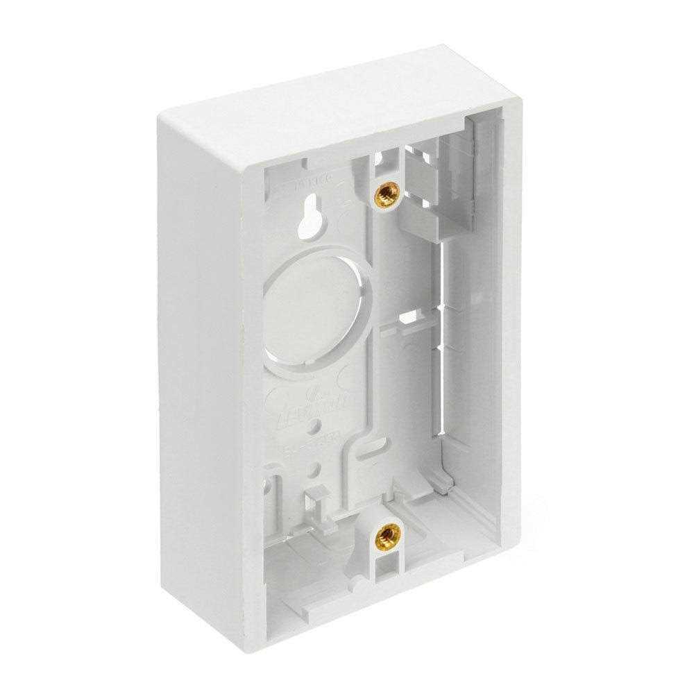 Leviton 42777-1WB Surface Mount Backbox - Cheap Fitting