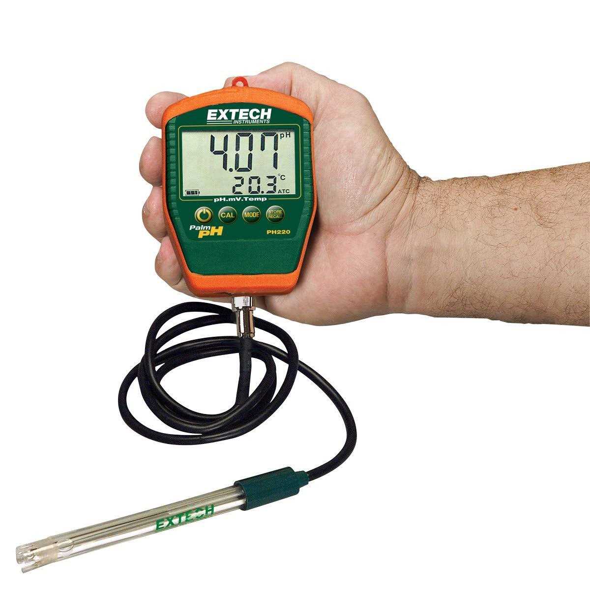 Extech PH220-C Palm pH Meter - Cheap Fitting