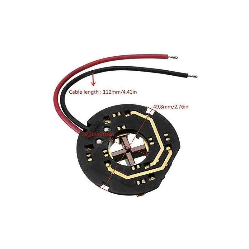 Carbon Brush Holder Brush Card Assembly Replacement for AEG Milwaukee M18 18V M12 Hammer Drill & Impact Driver Accessories - Cheap Fitting