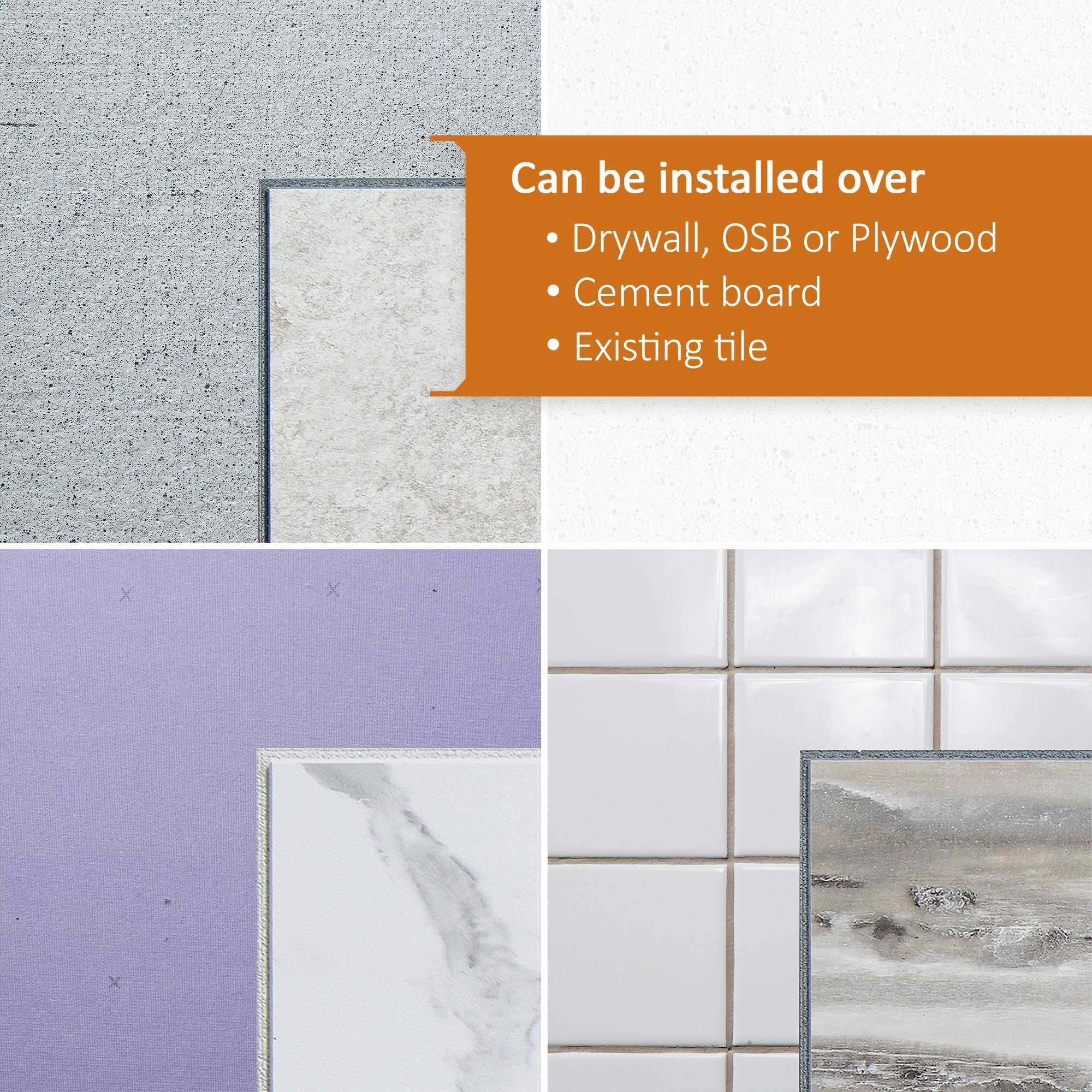 Palisade 25.6in x 14.8in Vinyl Wall Tile - Cheap Fitting