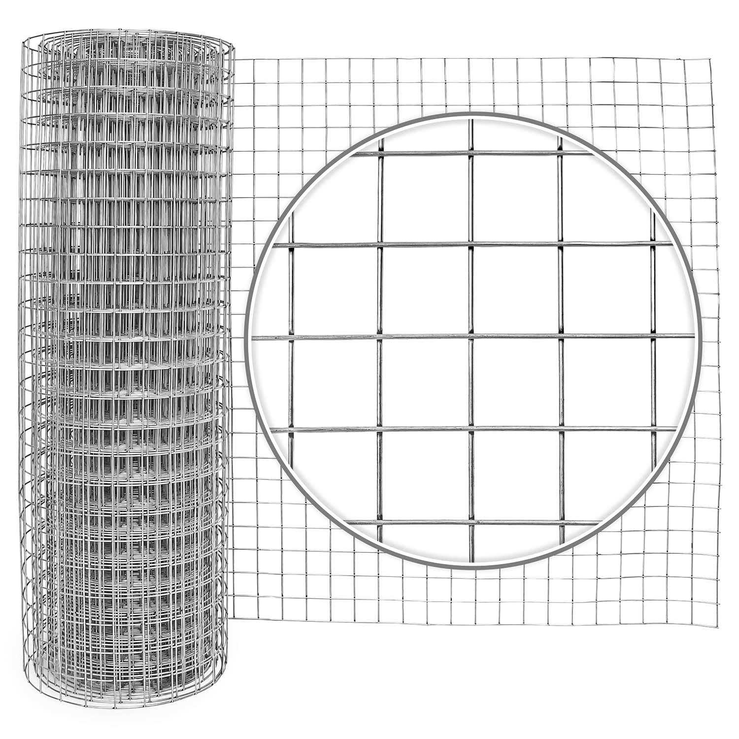 Fencer Wire 4 ft. x 50 ft. 10-Gauge Welded Wire Fence with Mesh 2 in. x 2 - Cheap Fitting