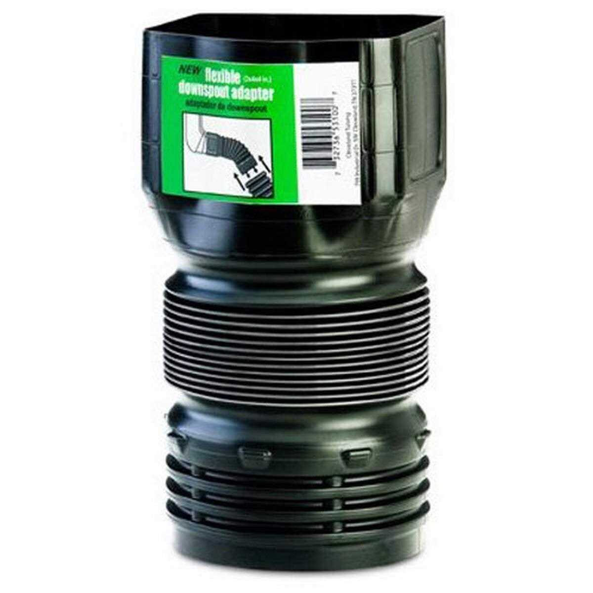 Flex-Drain ADP53102 Flexible Downspout Adapter - Cheap Fitting