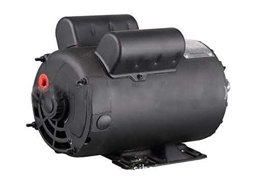 5 HP SPL 3450RPM P56 Frame Single Phase Air Compressor Shaft 60HZ 208-230 Volts Electric Air Compressor Motor - Cheap Fitting