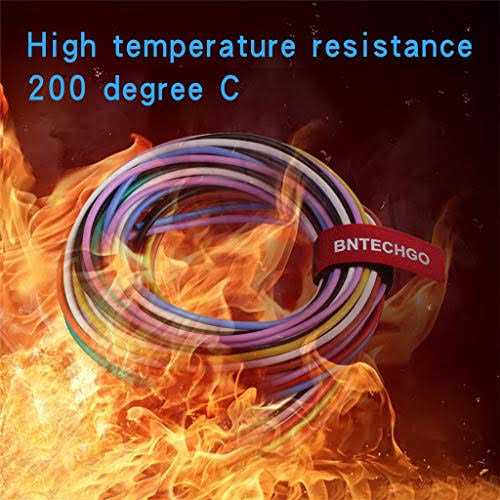 BNTECHGO Gauge Silicone Wire Kit 7 Color Each Flexible AWG Stranded Tinned Copper Wire - Cheap Fitting