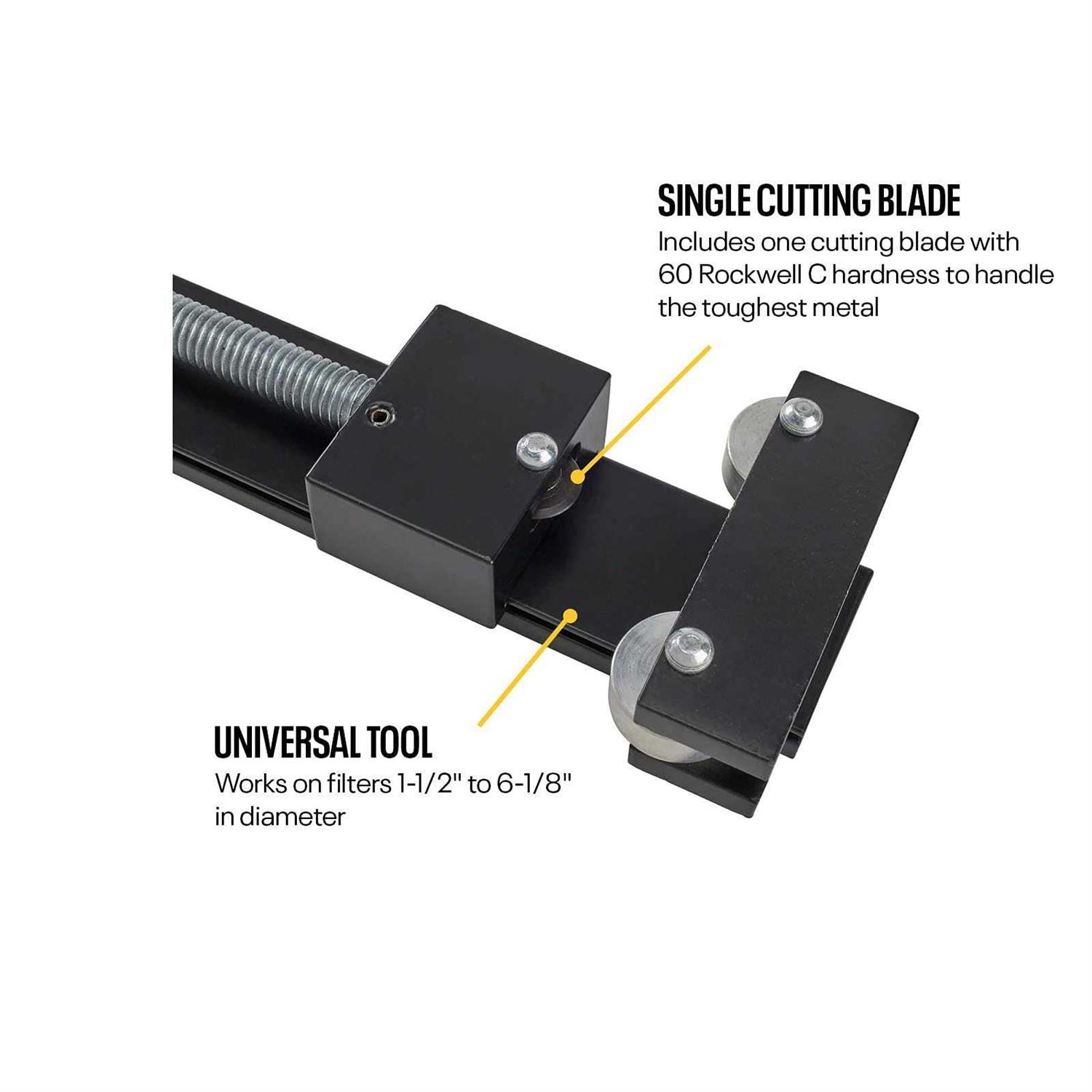 Speedway Motors Engine Motor Oil Filter Cutter Tool at MechanicSurplus.com - Cheap Fitting
