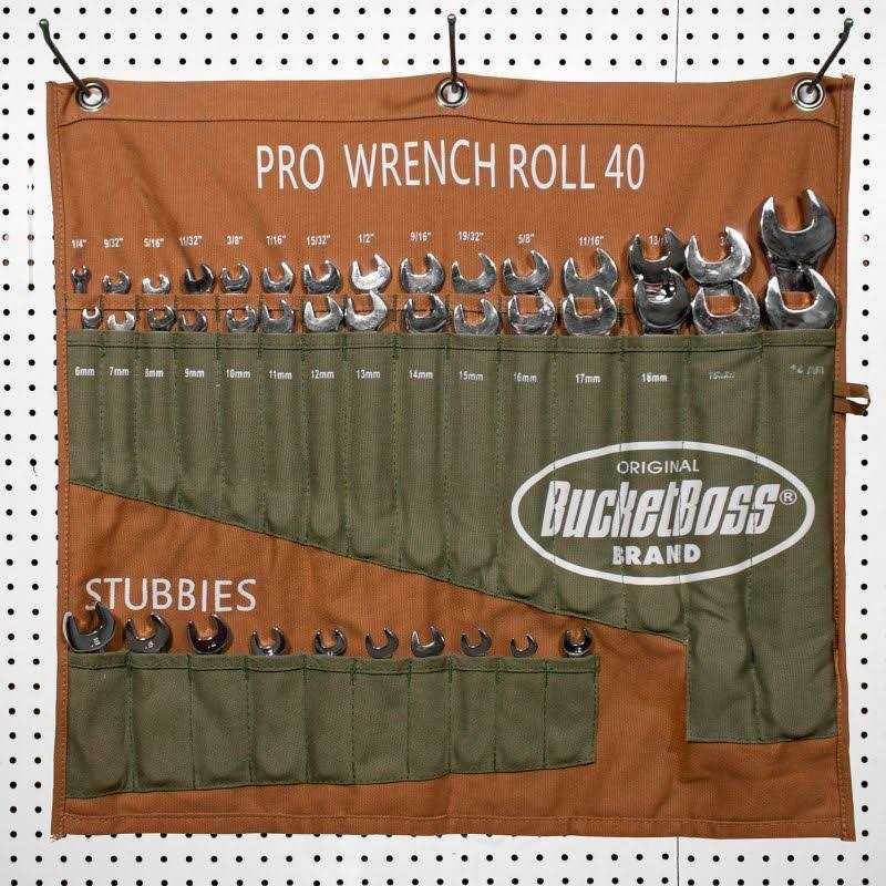 Bucket Boss Pro 40 Wrench Roll 70040	Bucket Boss Pro 40 Wrench Roll 70040 - Cheap Fitting